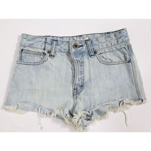 Free People Denim Shorts